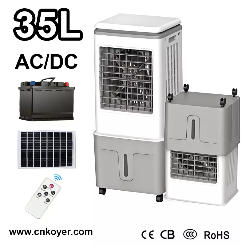Přenosný dobíjecí ventilátor chladiče vzduchu