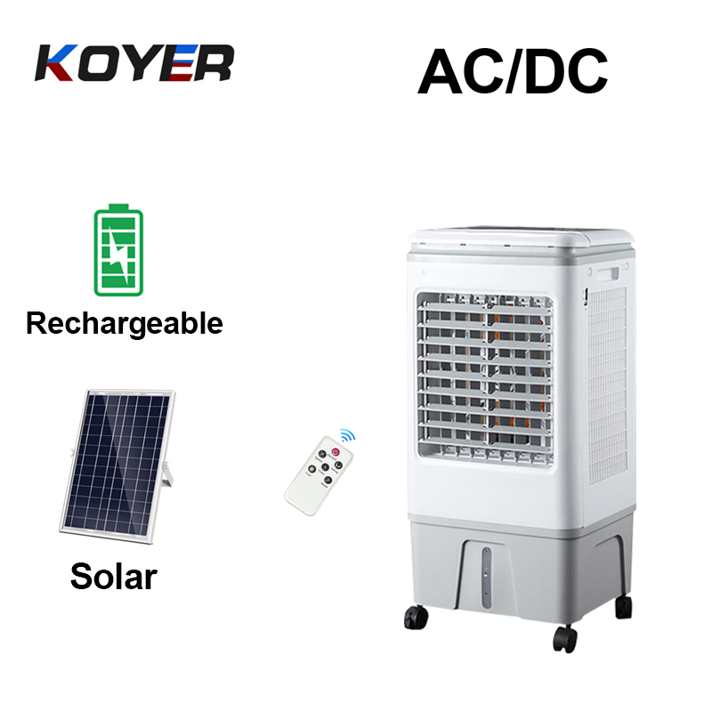 Dobíjecí ventilátor AC DC Air Cooler