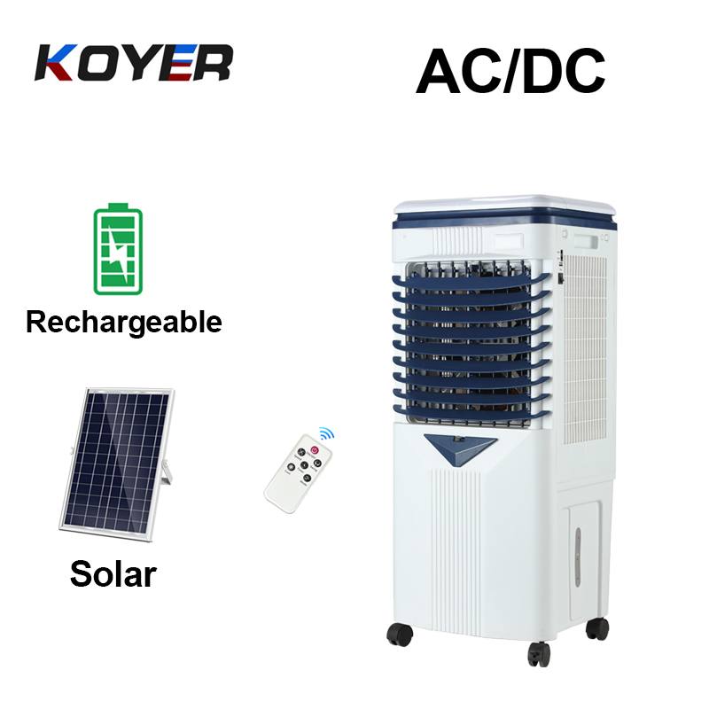 Dobíjecí ventilátor odpařovacího vzduchového chladiče