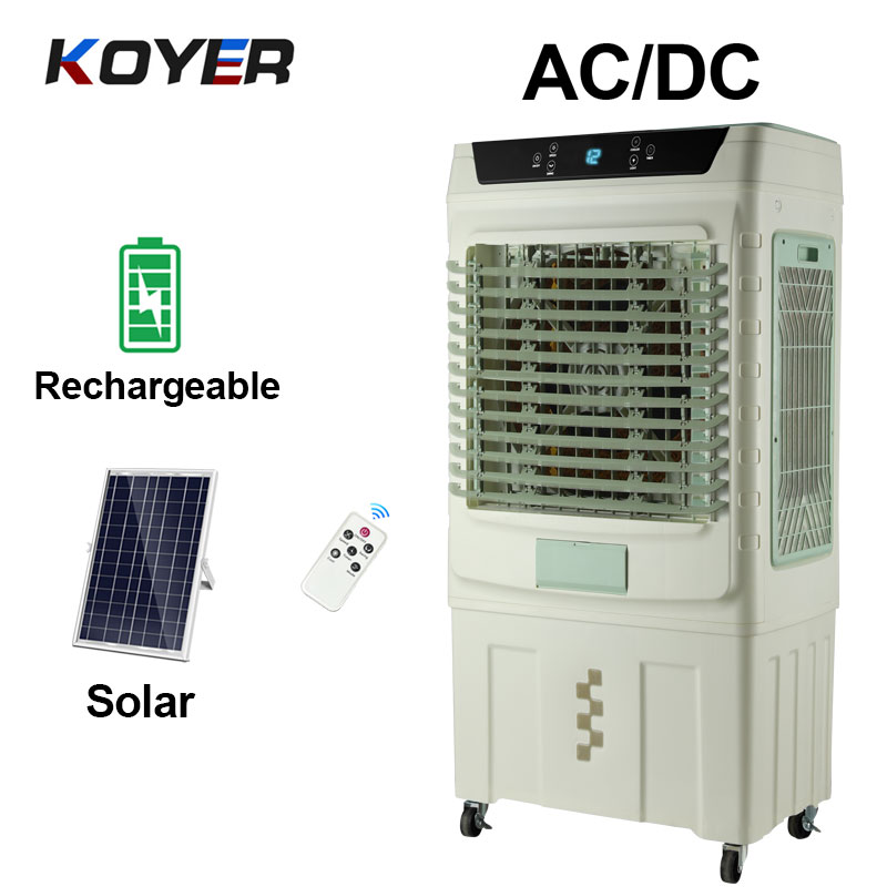 Solární ventilátor chladiče vzduchu na dálkové ovládání
